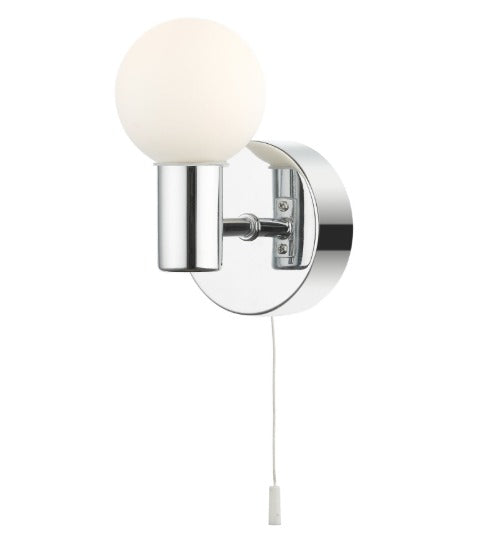 Vanity 1 Light Wall Light Polished Chrome
