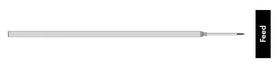 Nano Neon Free Cut Recessed Top Bend White - 0906