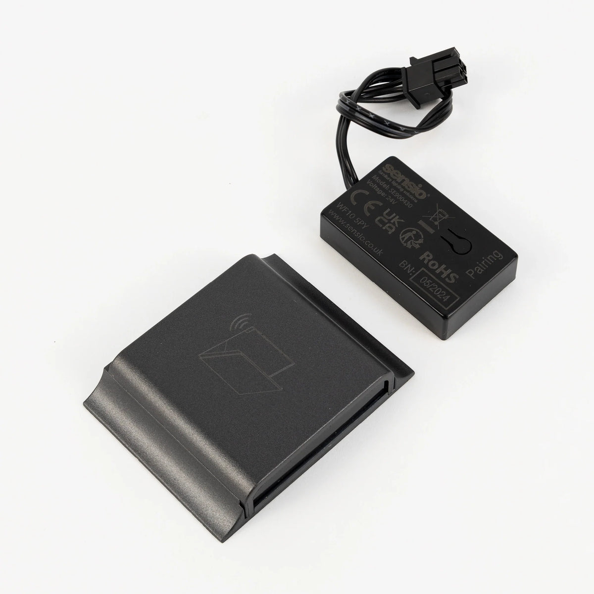 Sensio Titan+ Wireless Door Sensor - Black / Sensor and Receiver
