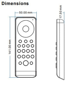 8 Zone RF Remote Halo RGBW