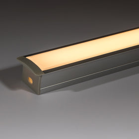 Recessed LED Profile - Deep PRO3R Black 30 x 20mm
