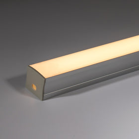 Surface LED Profile - Deep / Wide PRO3 Silver 23 x 20mm