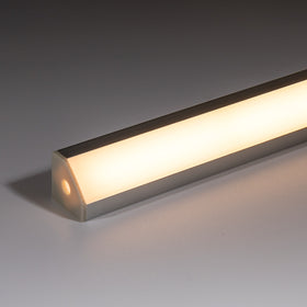Corner LED Profile - Standard PRO7 Silver 18 x18mm