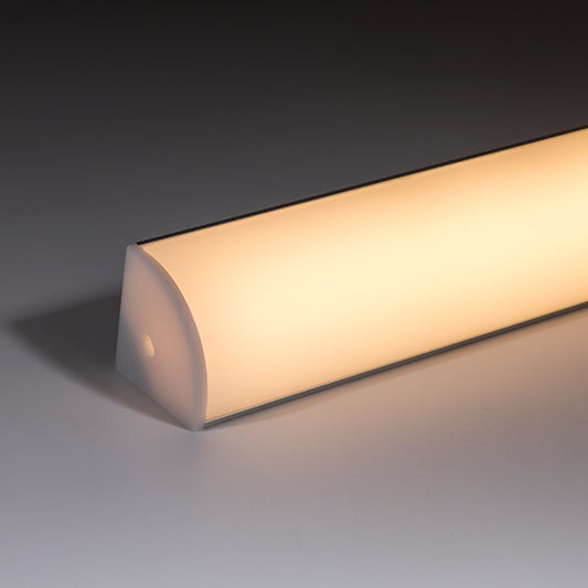 Corner LED Profile - Large PRO8 Silver 30 x 30mm