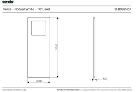 Sensio Velos LED Under Cabinet Spotlight