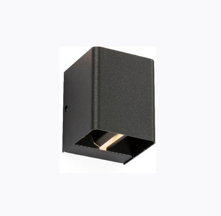 LED Adjustable Up and Down Wall Light Anthracite - 3000K