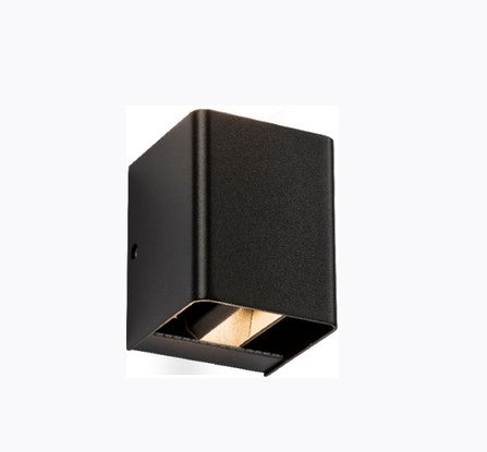 LED Adjustable Up and Down Wall Light Black - 3000K