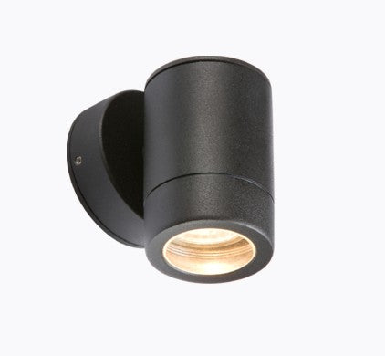 Aluminium Powder Coated Black Fixed GU10 35W Fitting