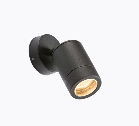 Adjustable Aluminium Powder-Coated Black Wall Light