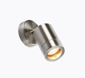 Lightweight Stainless Steel Adjustable Wall Light