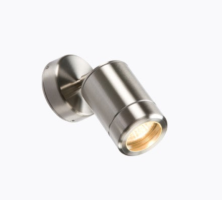 Single Stainless Steel Adjustable Wall Light