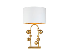 Etienne Table Lamp - Polished Brass