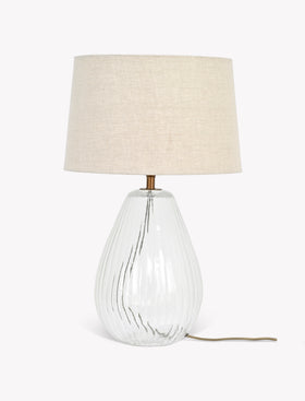 Laurell Table Lamp - Glass, Clear