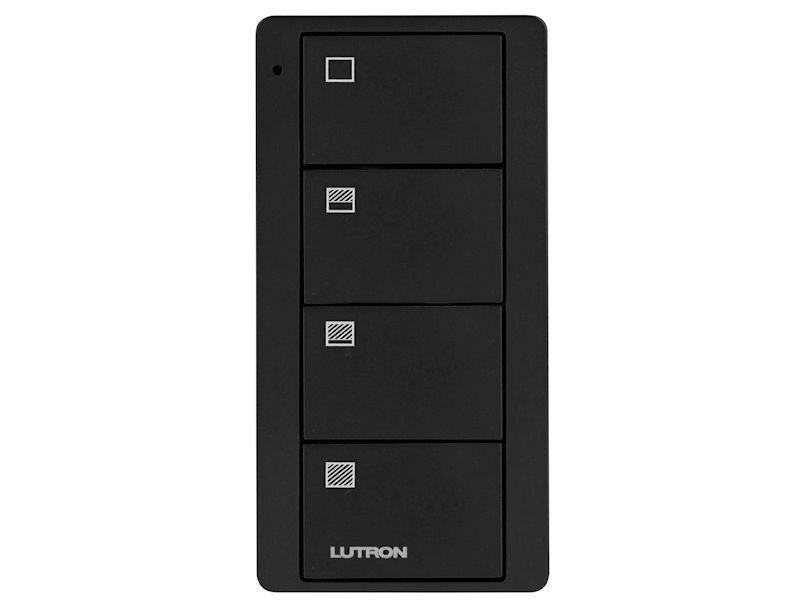 Lutron Pico 4 Button Blind Scene Remote - Black