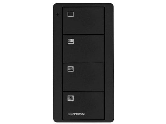 Lutron Pico 4 Button Blind Scene Remote - Black