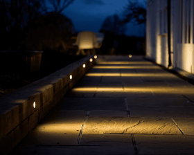 Beam.M - Interior & Exterior Recessed Uplight - Steel
