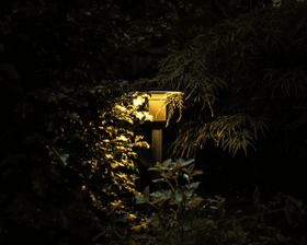 Moon - Exterior 360° Path Light - Grey