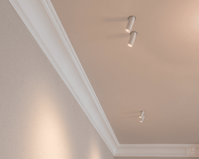 FollowMe.P - Plaster-in Adjustable Spotlight - White
