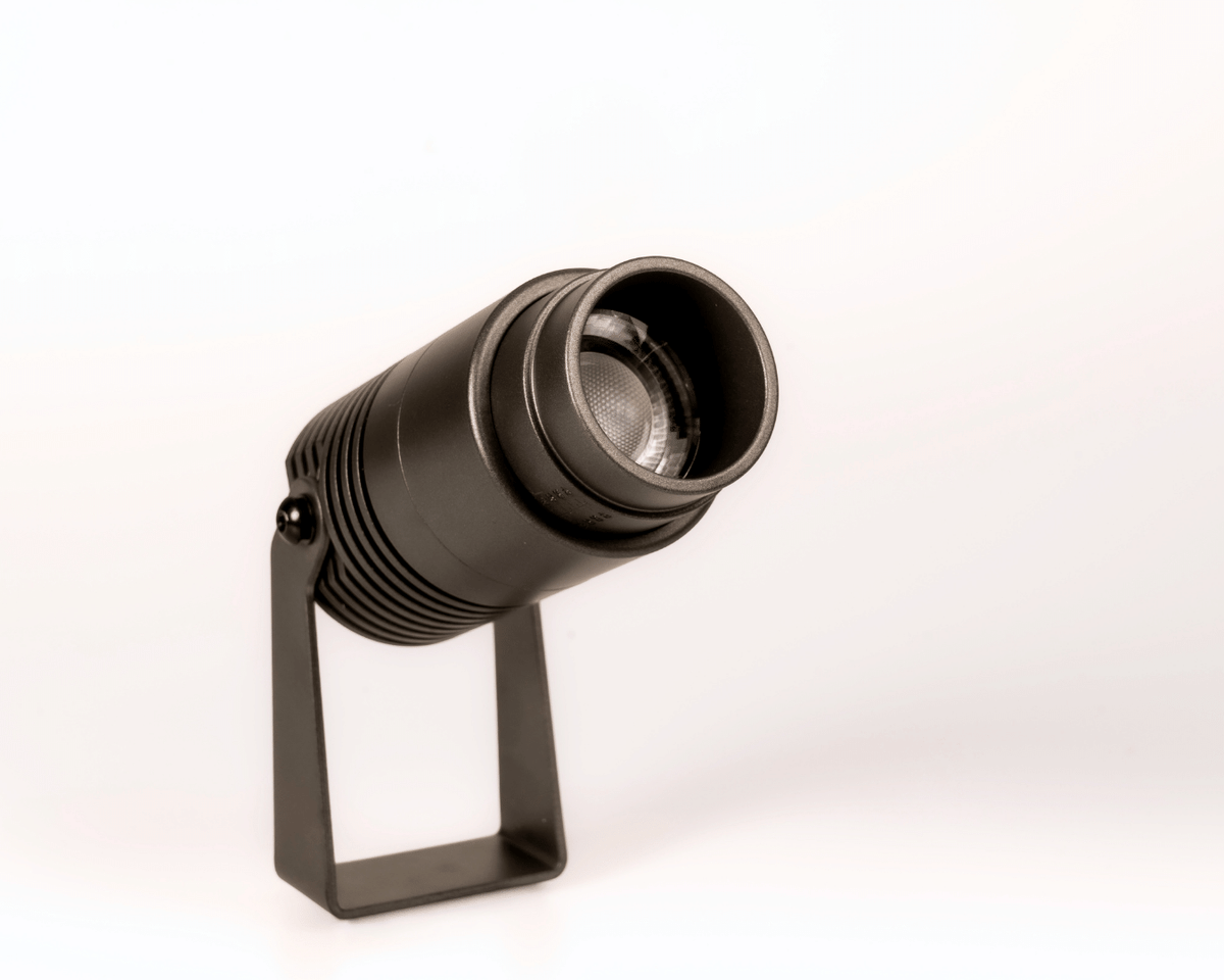Spot.Z - Interior & Exterior Zoomable Spike Spotlight - Grey