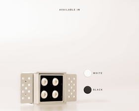 Bloc.P - Plaster-in LED Downlight - Black