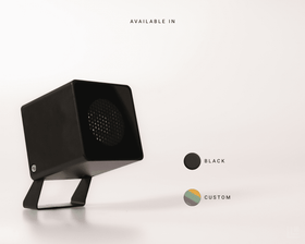Sqube.M - Exterior Spike Spotlight - Black