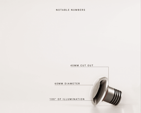 Mark - Exterior Recessed Ground Wash Marker Light - Steel