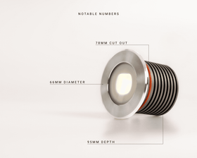 Tilt.L - Interior & Exterior Recessed Tilted Uplight - Steel
