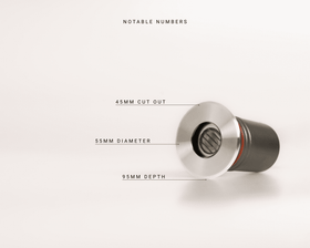 Tilt.M - Interior & Exterior Recessed Tilted Uplight - Steel