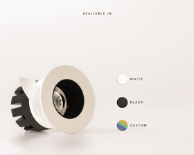Profile.60 - Recessed LED Downlight - Black