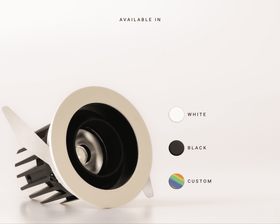 Aim.70 - Recessed LED Downlight - Black