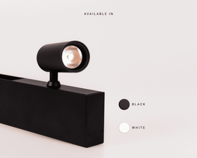 Magtrak Profile - Magnetic Track - White