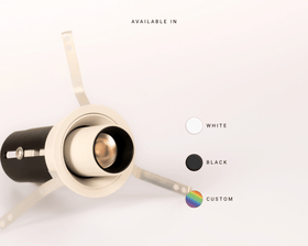 FollowMe.R - Recessed Adjustable Spotlight - White