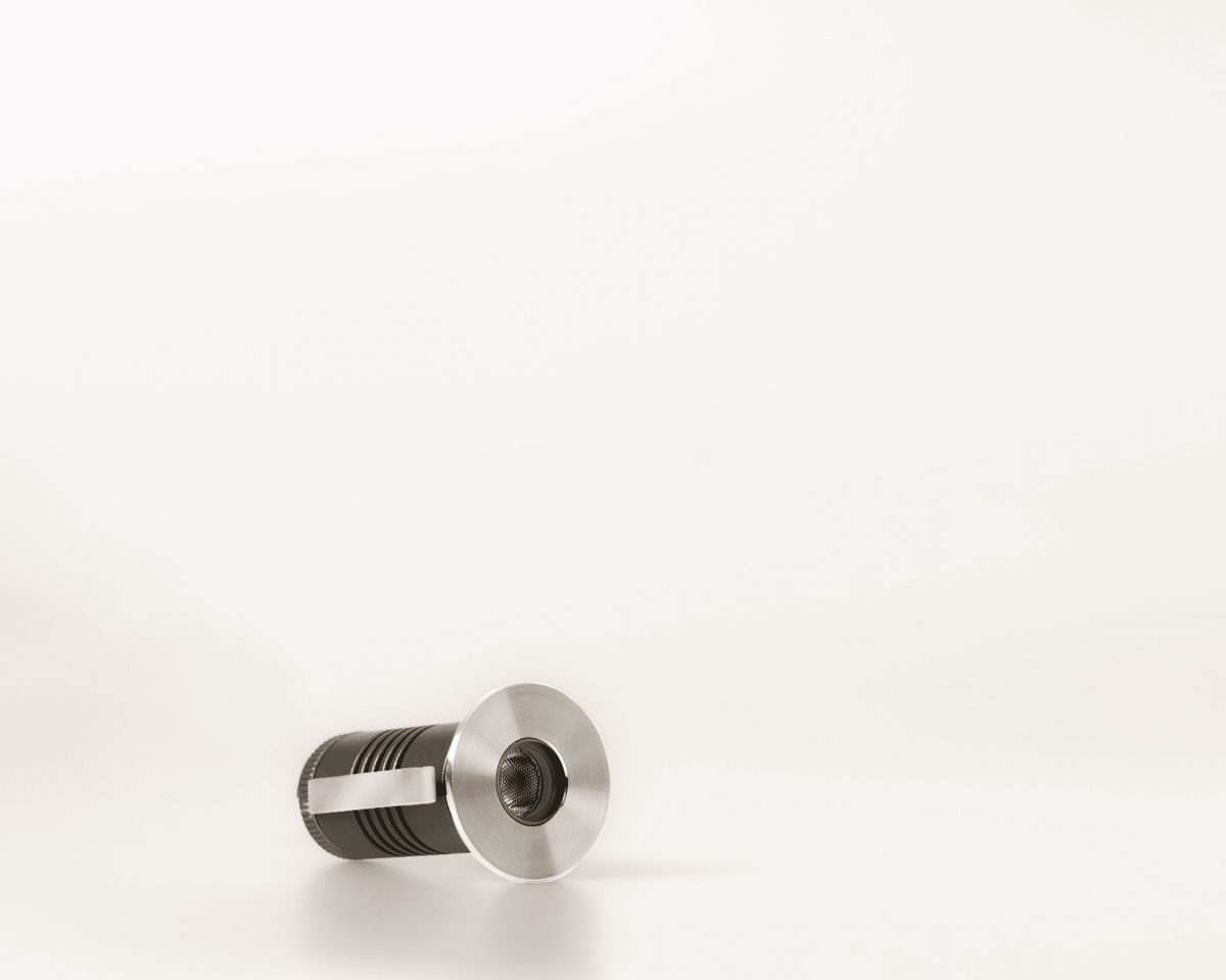 Beam.S - Interior & Exterior Recessed Uplight - Steel