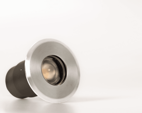 Beam.Z - Interior & Exterior Recessed Zoomable Uplight - Steel
