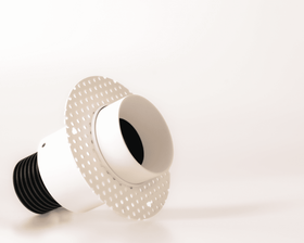 Peep - Plaster-in Trimless Downlight - White