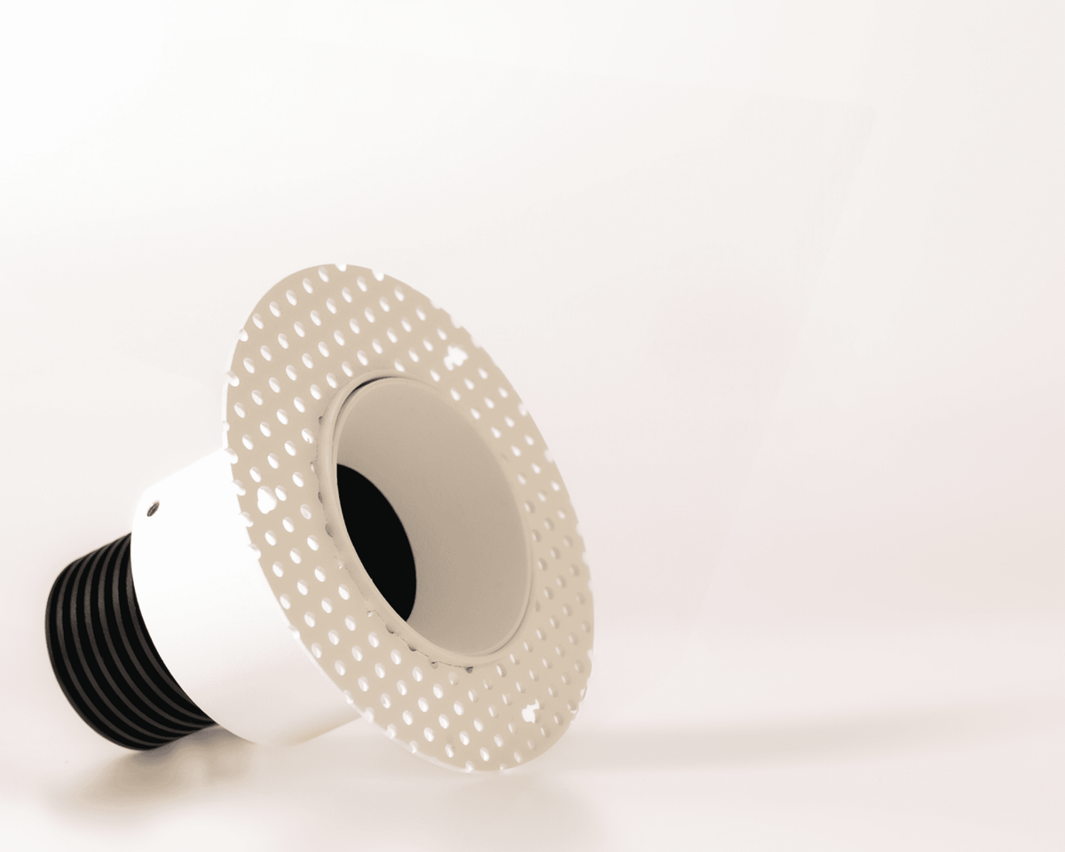 Snug - Fixed Plaster-in Trimless Downlight - White