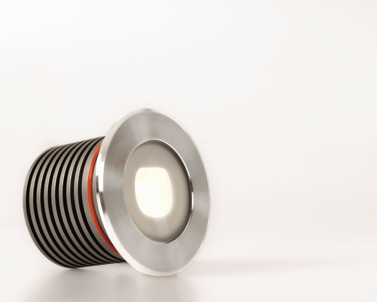Tilt.L - Interior & Exterior Recessed Tilted Uplight - Steel