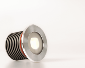Tilt.L - Interior & Exterior Recessed Tilted Uplight - Steel