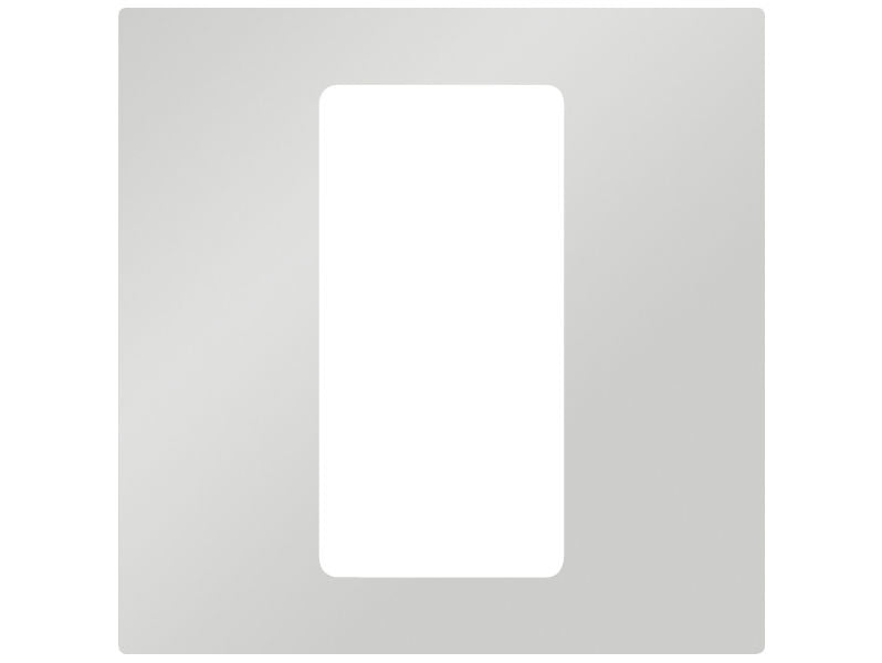 Lutron Pico Metal Faceplate 1 Gang - Chrome