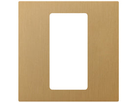 Lutron Pico Metal Faceplate 1 Gang - Satin Brass