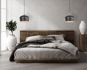 Modena 1 Light Grey Metal Pendant