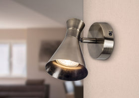 Pixar Single Spotlight Antique Brass