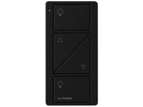 Lutron Pico 2 Button Raise/Lower Lighting Remote - Black