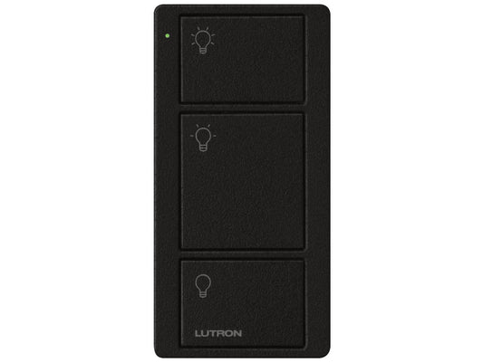 Lutron Pico 3 Button Lighting Remote - Black
