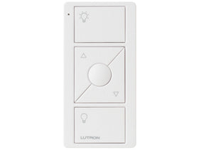 Lutron Pico 3 Button Raise/Lower Lighting Remote - White