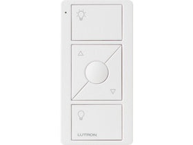 Lutron Pico 3 Button Raise/Lower Blinds Remote - White