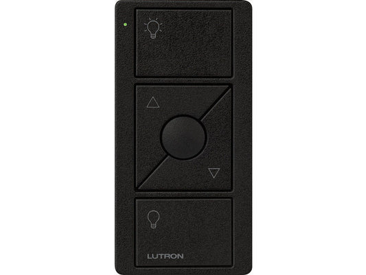 Lutron Pico 3 Button Raise/Lower Blinds Remote - Black
