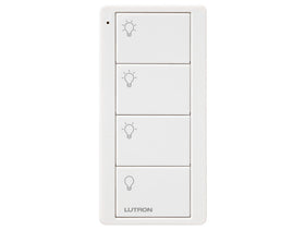 Lutron Pico 4 Button Scene Lighting Remote - White