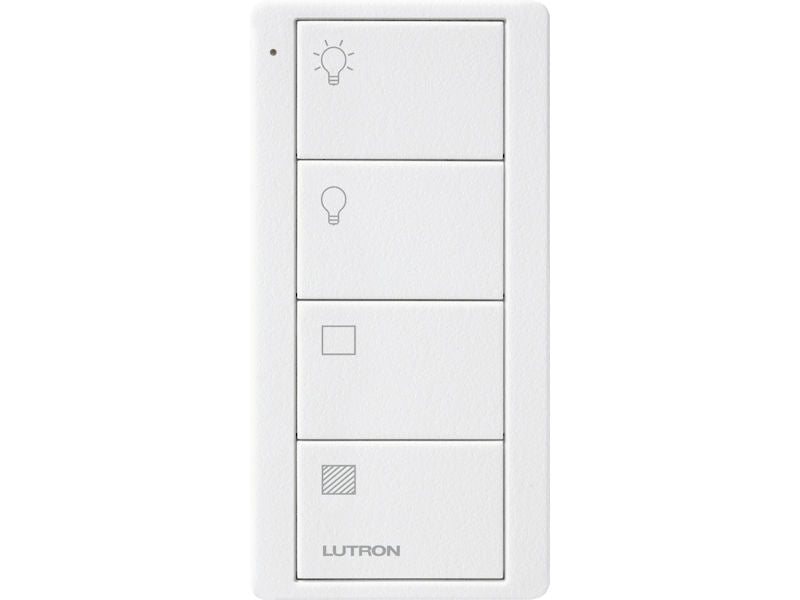 Lutron Pico 4 Button Light and Blind Remote - White