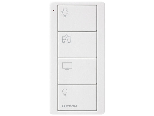 Lutron Pico 4 Button Scene Keypad - Lounge - White